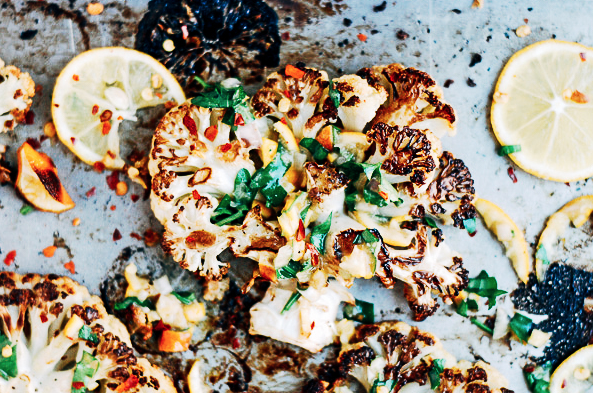 Recipe of the Week- Broiled Cauliflower Steaks