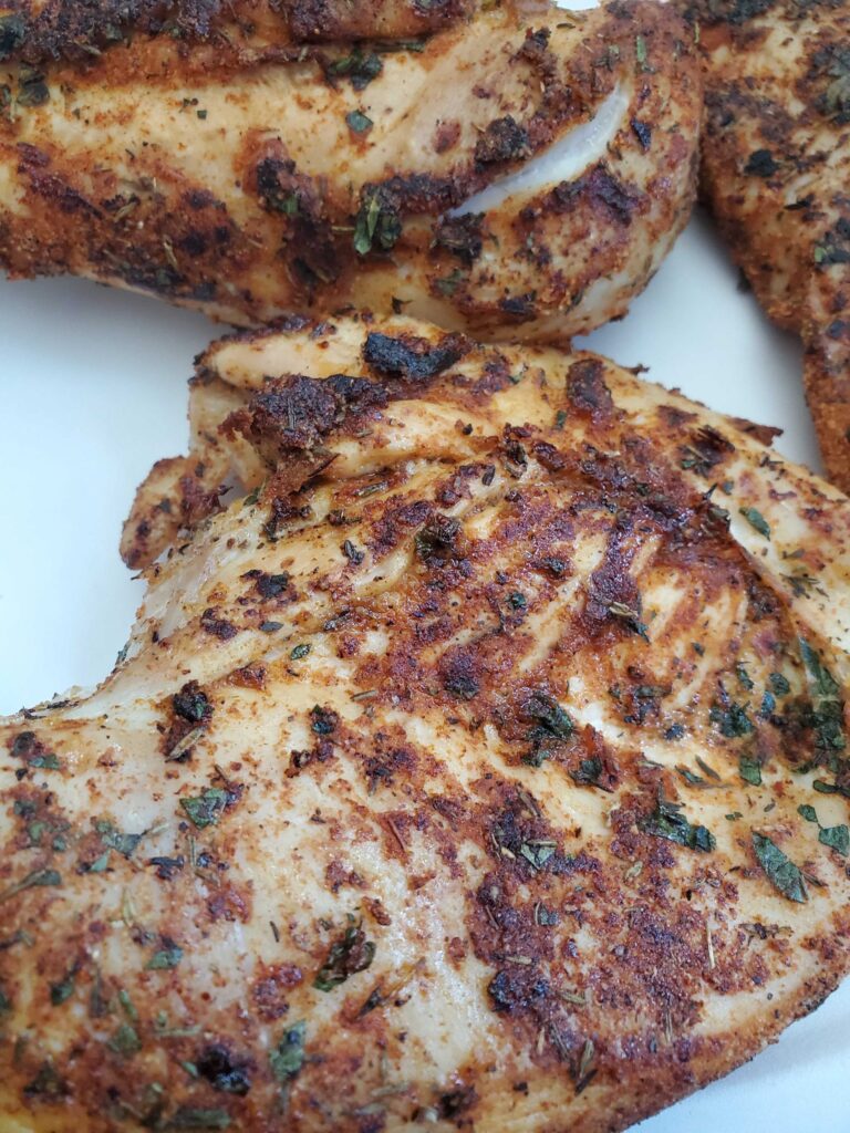 blackened chicken