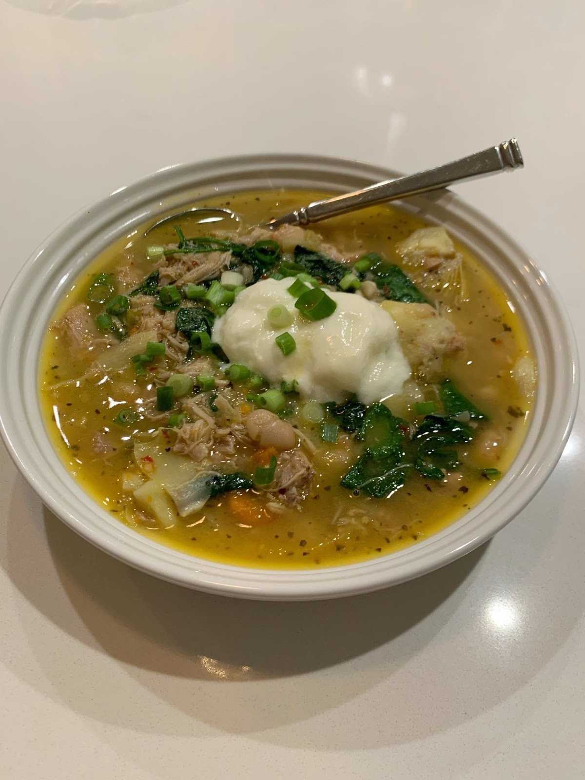 Recipe Challenge- Spinach Artichoke Stew