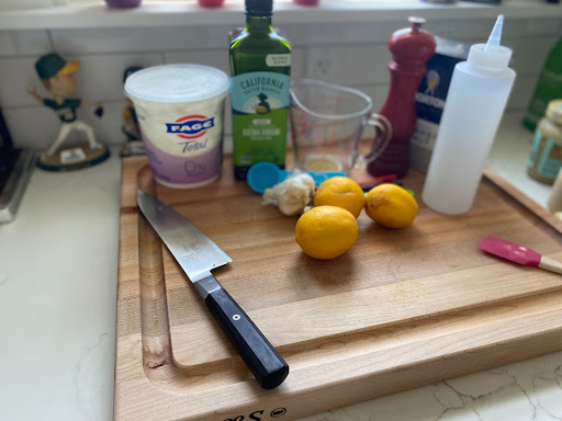 Greek yogurt dressing