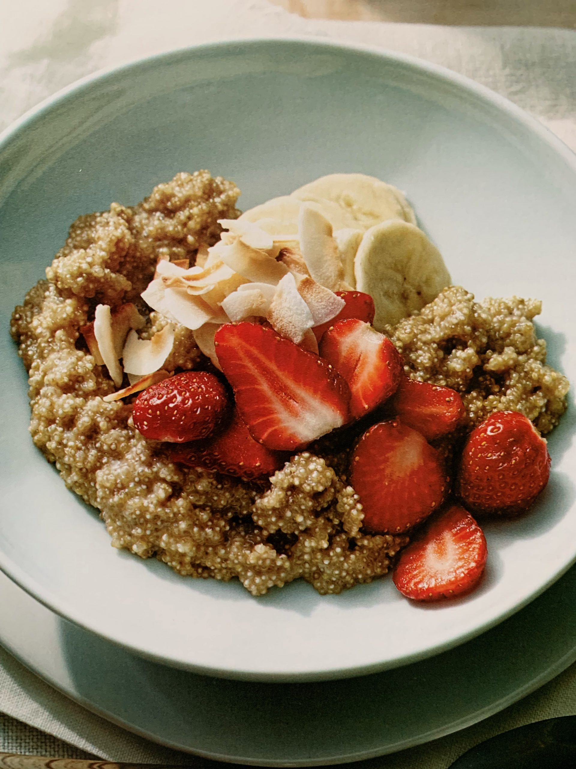 Recipe Challenge- Strawberry-Banana Breakfast Quinoa