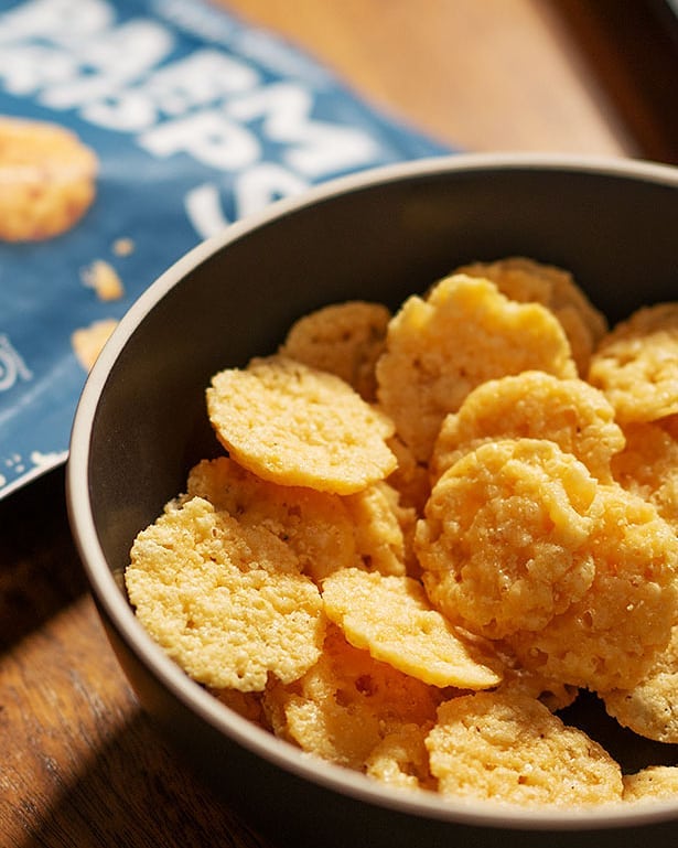 Food for Thought- Parmesan Crisps