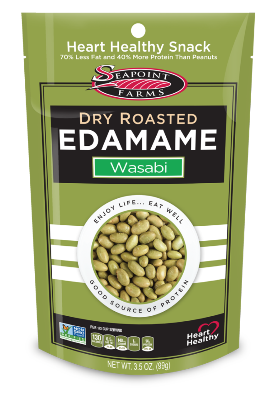 Dry Roasted Edamame Wasabi