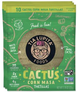 Tia Lupita Nopal Cactus Tortillas