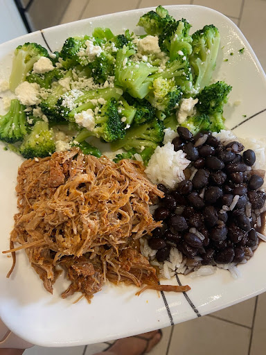 Simple eats - pulled BBQ pork plate