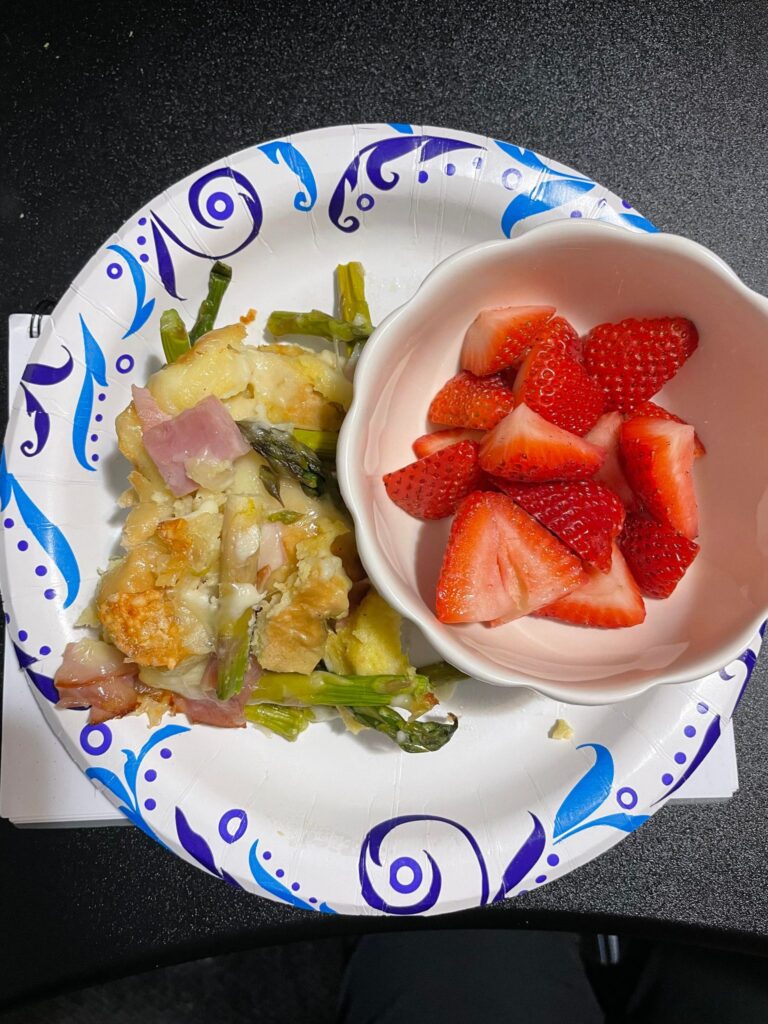 Savory French Toast (From A Week of Meal Planning With Natalie)