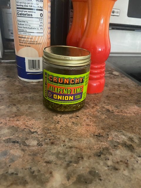 TJ's jalapeno lime onion sauce